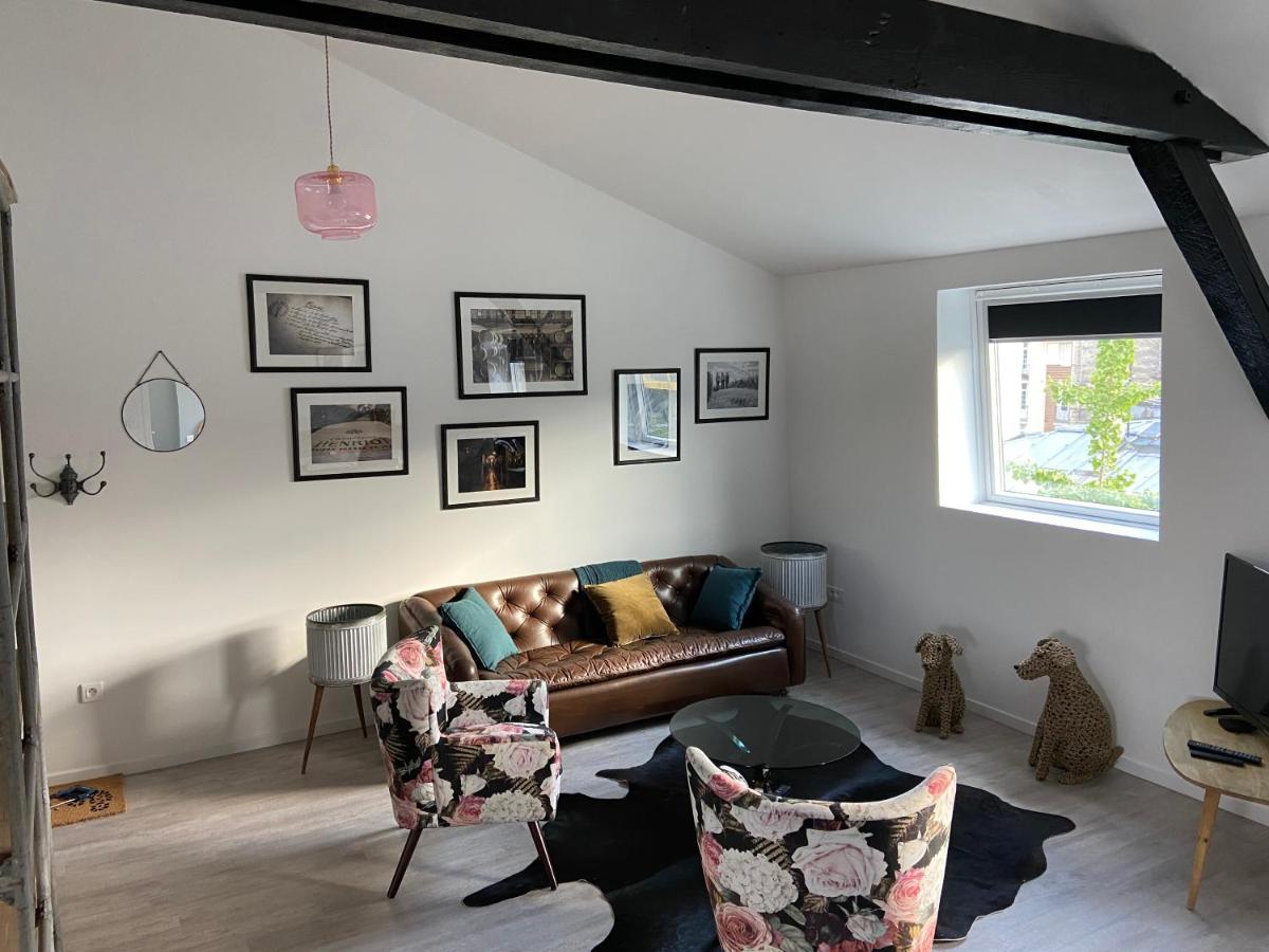 Saint Jacques - Logement Climatise En Centre Ville Reims Eksteriør billede