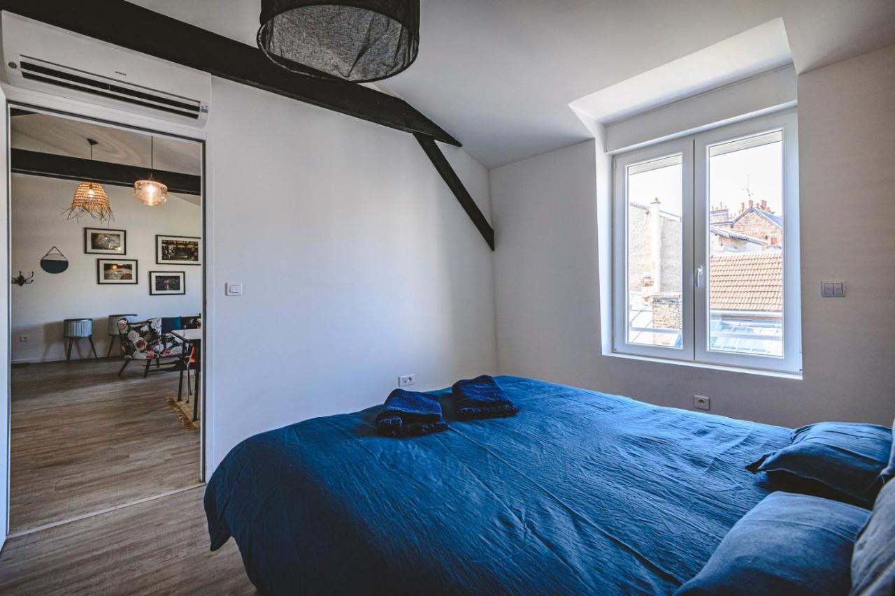 Saint Jacques - Logement Climatise En Centre Ville Reims Eksteriør billede
